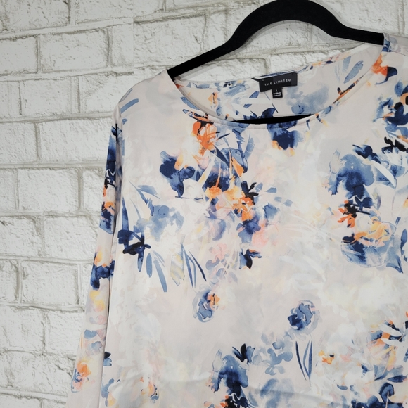 The Limited Floral long Blouse, size L - Picture 3 of 14